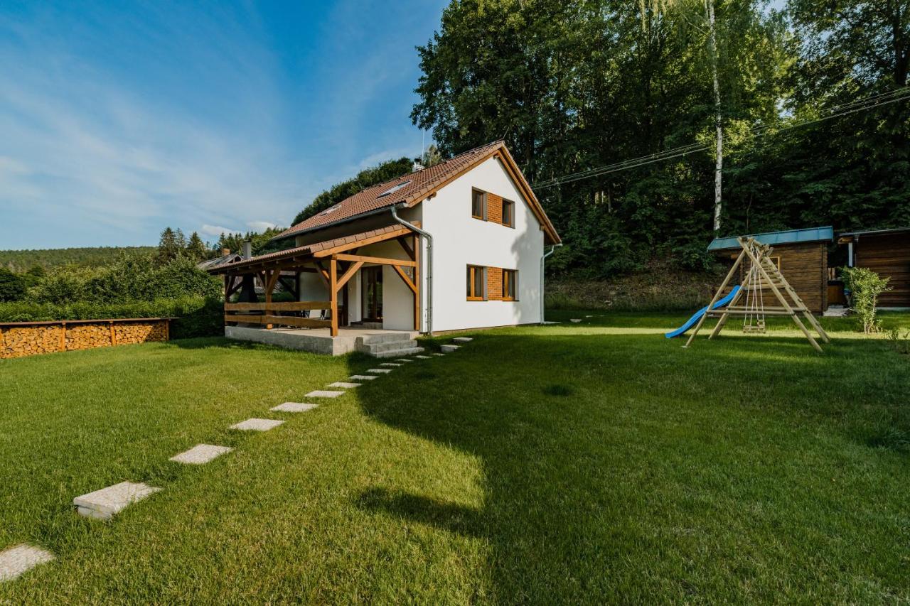 Na Zelivce Chalupa Gabriela Exterior photo