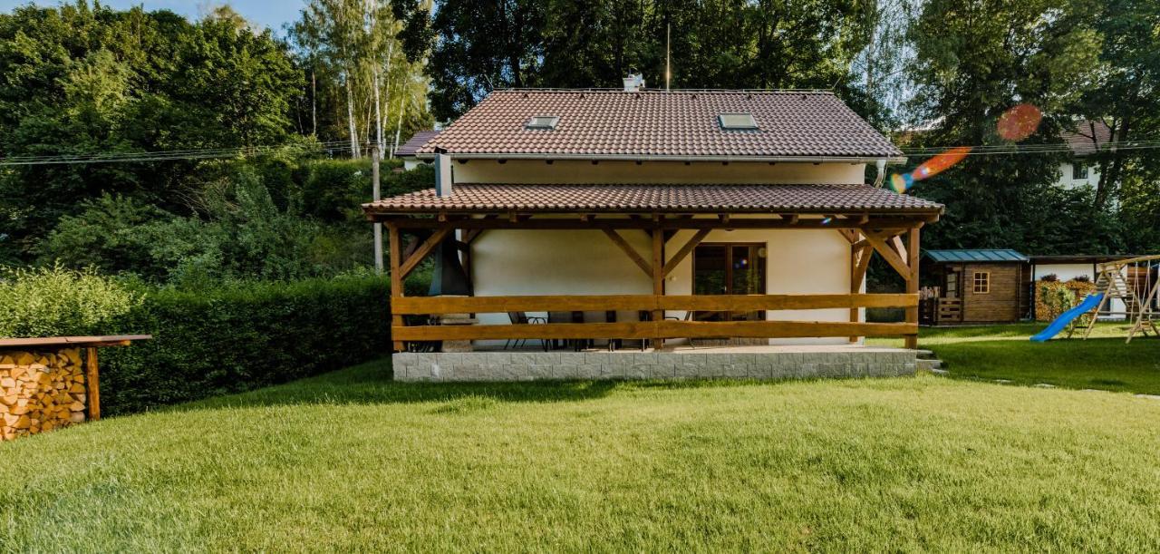 Na Zelivce Chalupa Gabriela Exterior photo